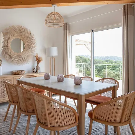 Avec Piscine Et Vue A 230m De La Βίλα Zonza