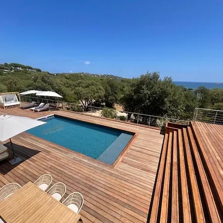 Villa Avec Piscine Et Vue A 230m De La Zonza